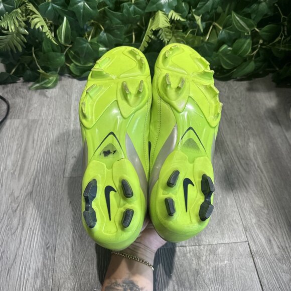 RARE Nike Mercurial Steam II FG Soccer Cleats US 9.5 Citron Green  317730-301 08 main image 2